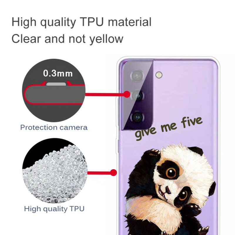 Case Samsung Galaxy S21 FE Panda Anna Minulle Viisi