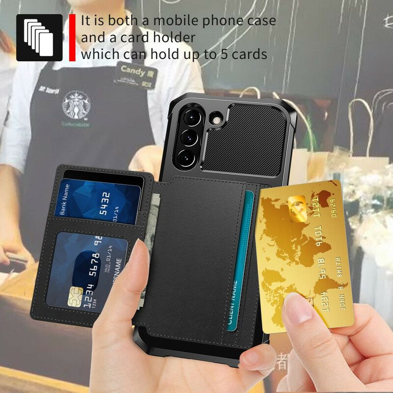 Case Samsung Galaxy S21 FE Suunnittelijan Korttikotelo