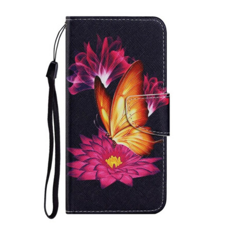Kotelot Samsung Galaxy S21 FE Butterfly Ja Lotus