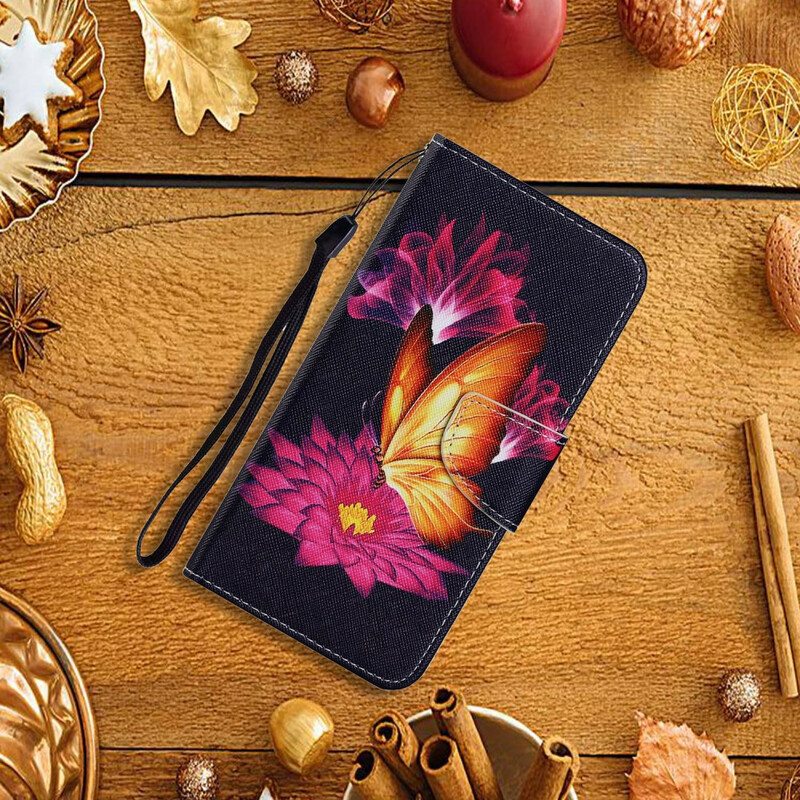 Kotelot Samsung Galaxy S21 FE Butterfly Ja Lotus