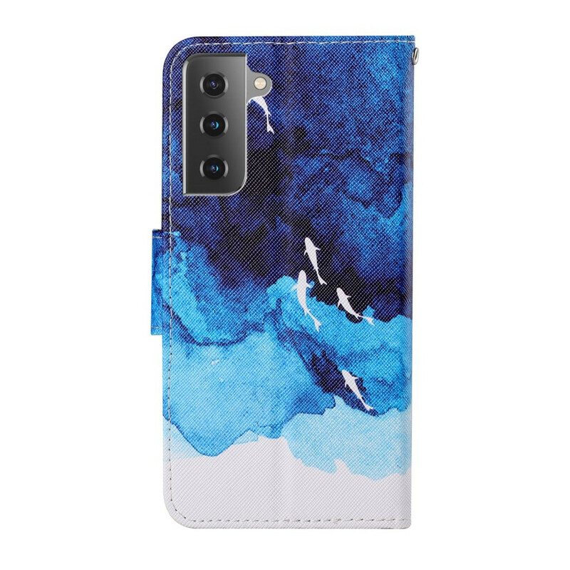 Kotelot Samsung Galaxy S21 FE Meri Remmien Kanssa
