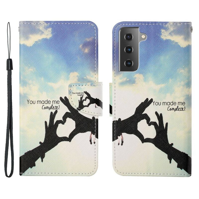 Kotelot Samsung Galaxy S21 FE Mukana Kaulanauha