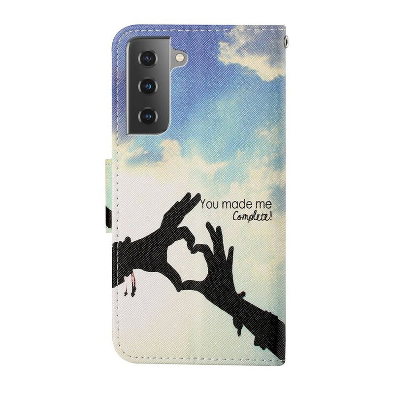 Kotelot Samsung Galaxy S21 FE Mukana Kaulanauha