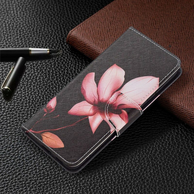 Kotelot Samsung Galaxy S21 FE Vaaleanpunainen Kukka