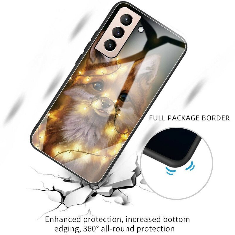 Kuori Samsung Galaxy S21 FE Fox Karkaistu Lasi