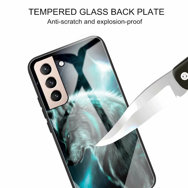Kuori Samsung Galaxy S21 FE Karkaistu Lasi Susi