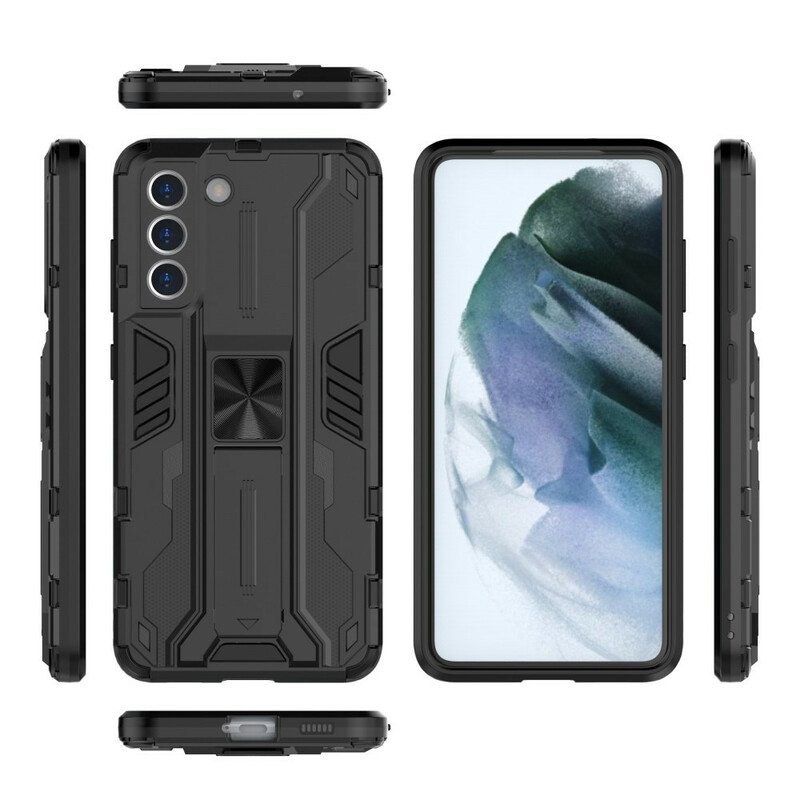 Kuori Samsung Galaxy S21 FE Kestävä Tuki 2 Asentoa