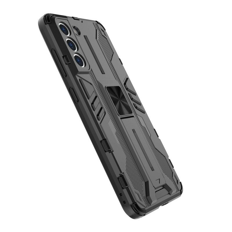 Kuori Samsung Galaxy S21 FE Kestävä Tuki 2 Asentoa