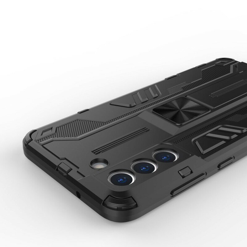 Kuori Samsung Galaxy S21 FE Kestävä Tuki 2 Asentoa