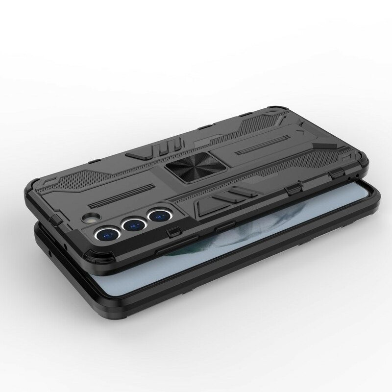 Kuori Samsung Galaxy S21 FE Kestävä Tuki 2 Asentoa