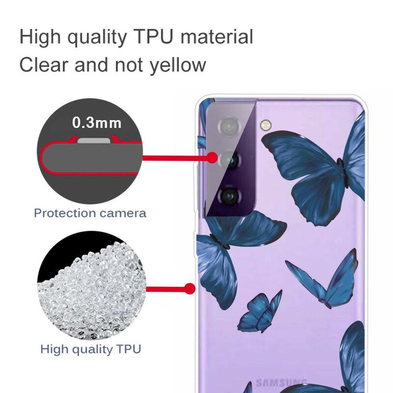 Kuori Samsung Galaxy S21 FE Villit Perhoset