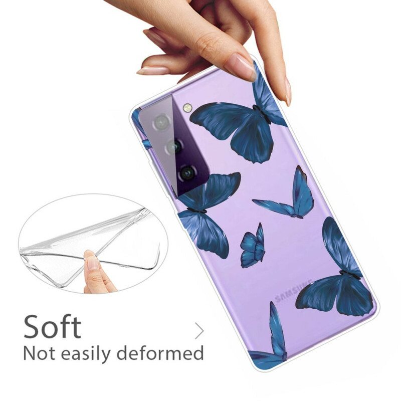 Kuori Samsung Galaxy S21 FE Villit Perhoset