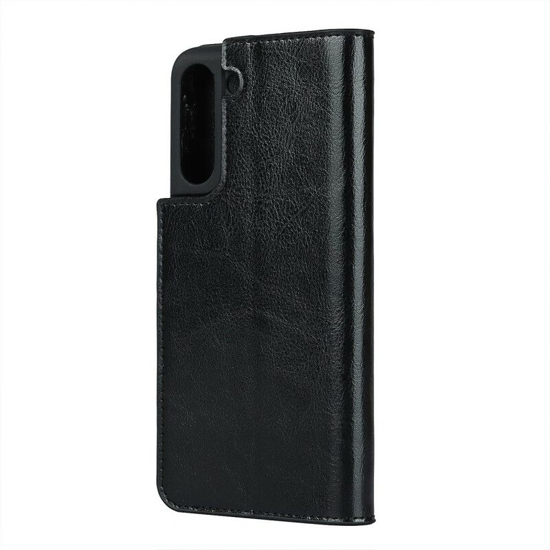 Puhelinkuoret Samsung Galaxy S21 FE Kotelot Flip Aitoa Nahkaa Suositellut Värit