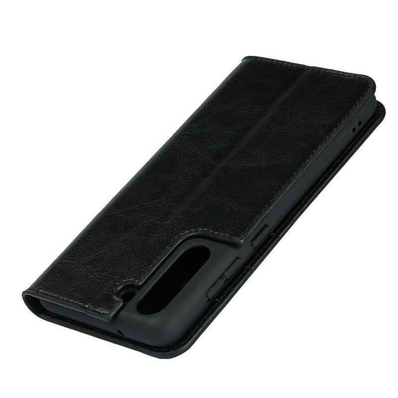 Puhelinkuoret Samsung Galaxy S21 FE Kotelot Flip Aitoa Nahkaa Suositellut Värit