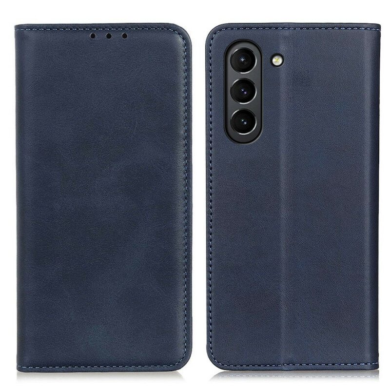 Puhelinkuoret Samsung Galaxy S21 FE Kotelot Flip Halkaistu Nahka