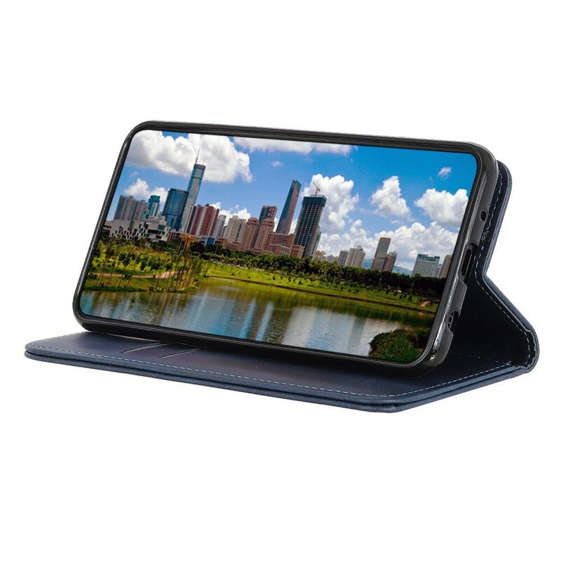 Puhelinkuoret Samsung Galaxy S21 FE Kotelot Flip Halkaistu Nahka