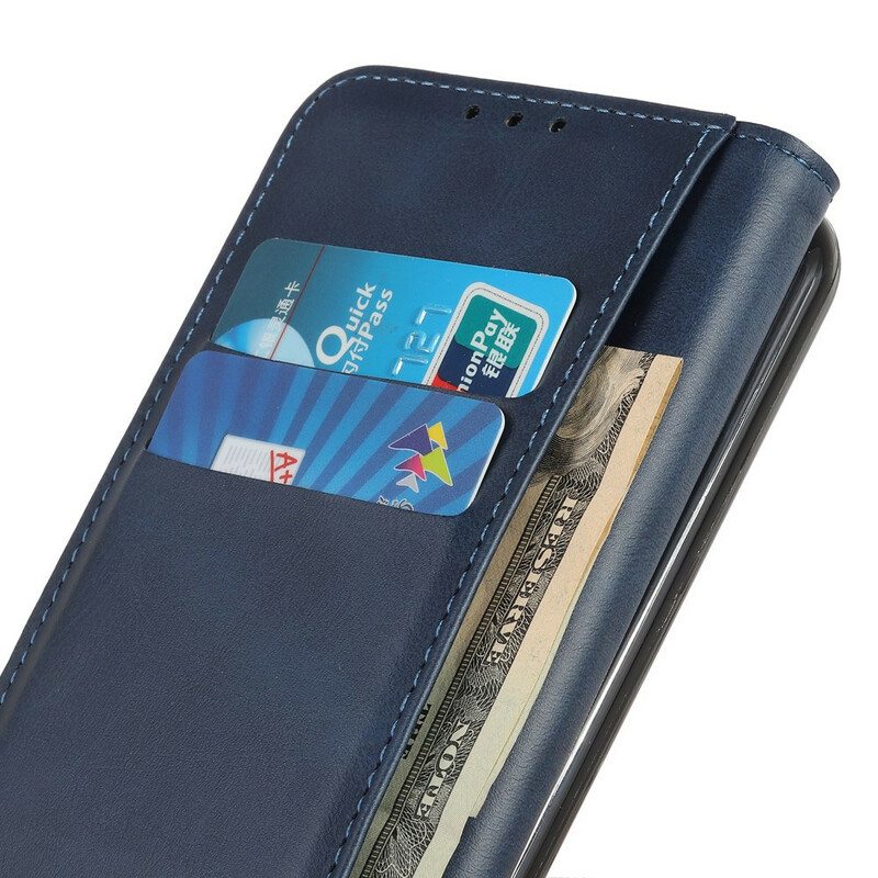Puhelinkuoret Samsung Galaxy S21 FE Kotelot Flip Halkaistu Nahka