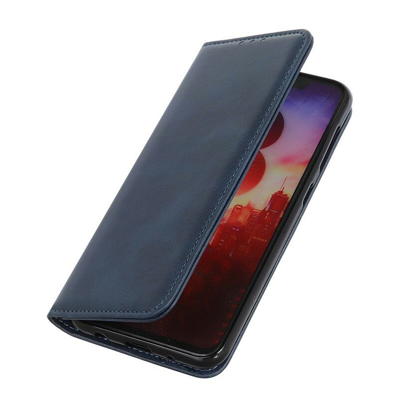 Puhelinkuoret Samsung Galaxy S21 FE Kotelot Flip Halkaistu Nahka