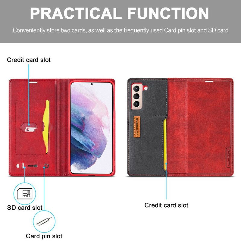 Puhelinkuoret Samsung Galaxy S21 FE Kotelot Flip Lc-001-sarja Lc.imeeke