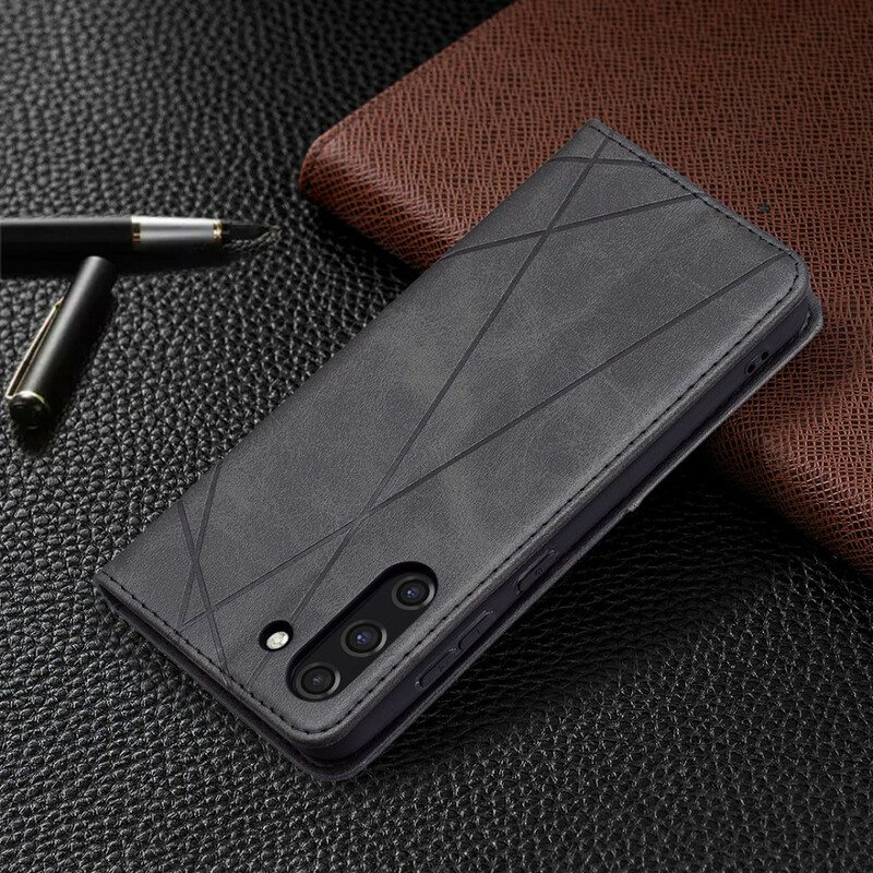 Puhelinkuoret Samsung Galaxy S21 FE Kotelot Flip Taiteilija Tyyli