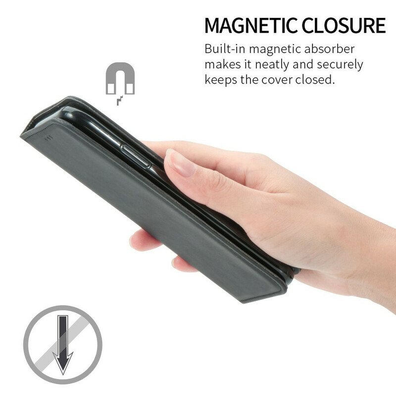 Puhelinkuoret Samsung Galaxy S21 FE Kotelot Flip Vintage Keinonahkaa