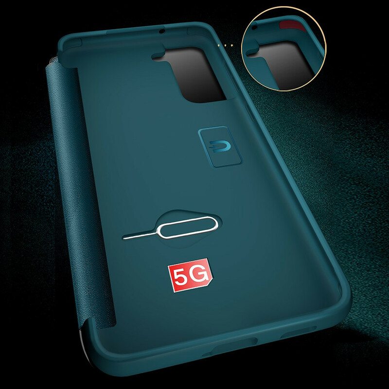 Puhelinkuoret Samsung Galaxy S21 FE Teksturoitu Keinonahka