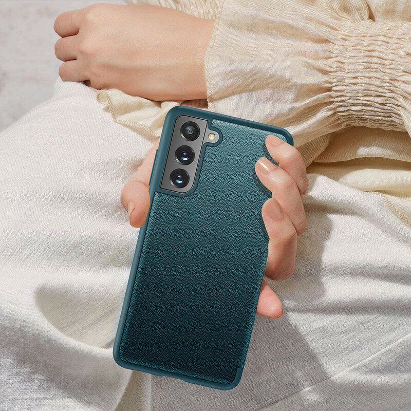 Puhelinkuoret Samsung Galaxy S21 FE Teksturoitu Keinonahka