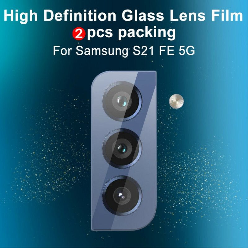 Suojaava Karkaistu Lasilinssi Samsung Galaxy S21 Fe Imak -Puhelimelle