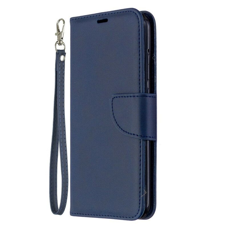 Nahkakotelo Huawei Y7p Kotelot Flip Sileä Läppä Viisto