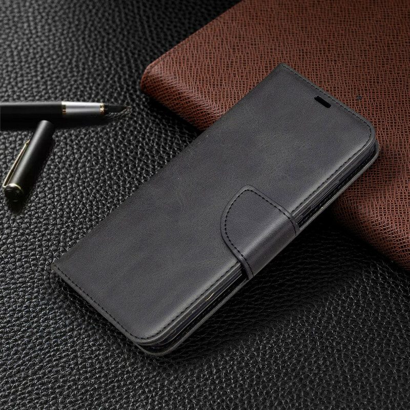 Nahkakotelo Huawei Y7p Kotelot Flip Sileä Läppä Viisto