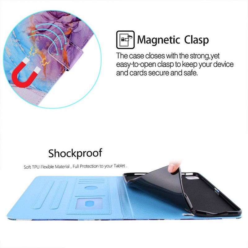 Kotelot iPad Pro 11" (2022) Tyylitelty Marmori