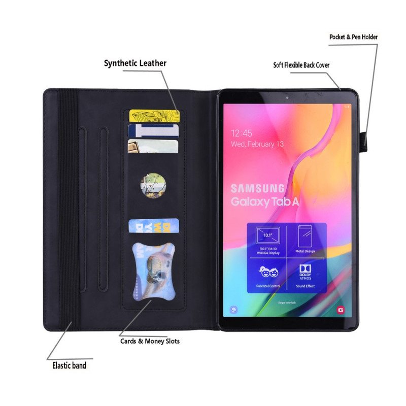 Kuoret iPad Pro 11" (2022) Business-nahkaefekti