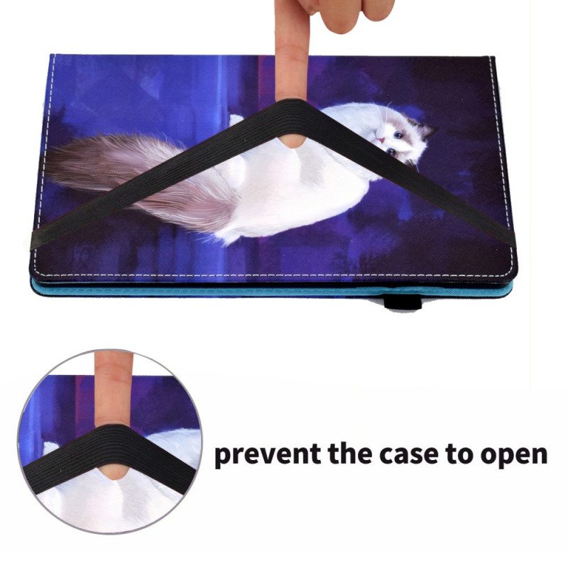 Kuoret iPad Pro 11" (2022) Valkoinen Kissa