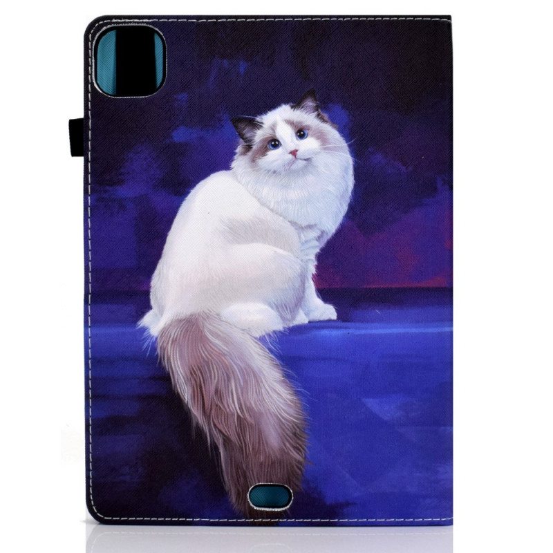 Kuoret iPad Pro 11" (2022) Valkoinen Kissa