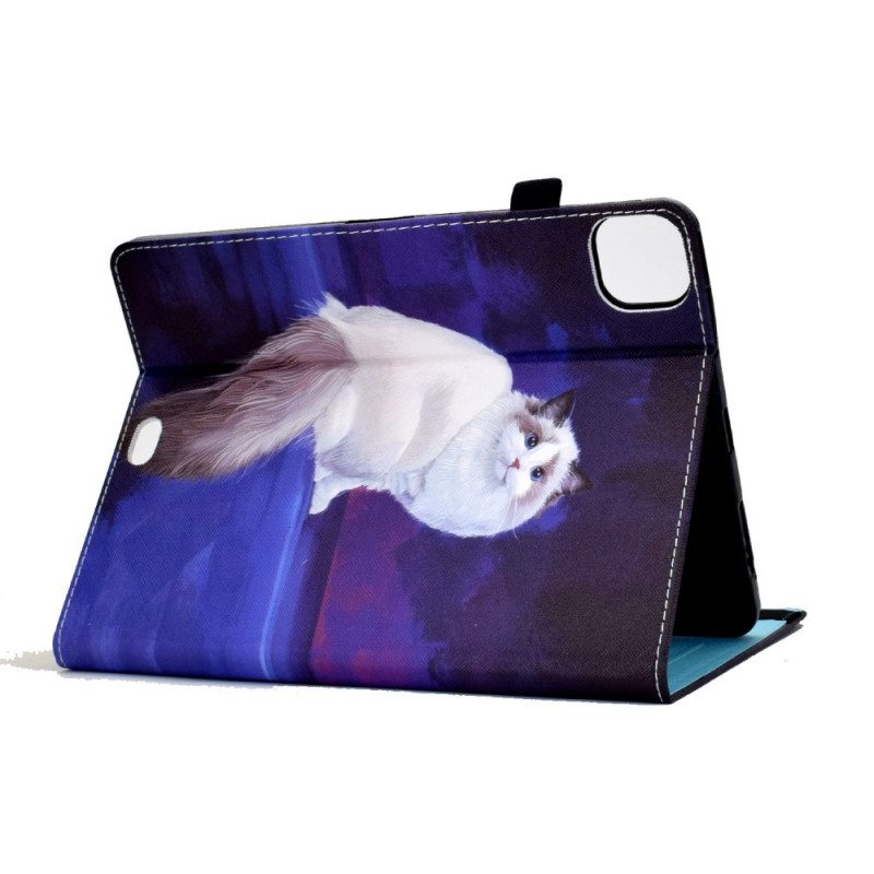 Kuoret iPad Pro 11" (2022) Valkoinen Kissa