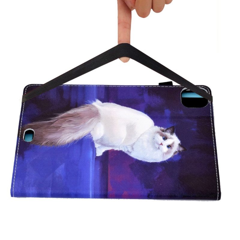 Kuoret iPad Pro 11" (2022) Valkoinen Kissa