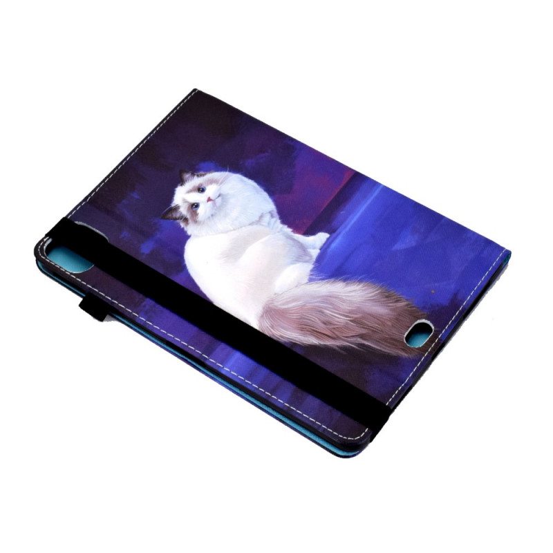 Kuoret iPad Pro 11" (2022) Valkoinen Kissa