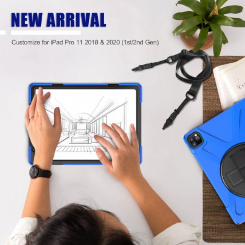 Kuori iPad Pro 11" (2022) Tukihihna Ja Olkahihna