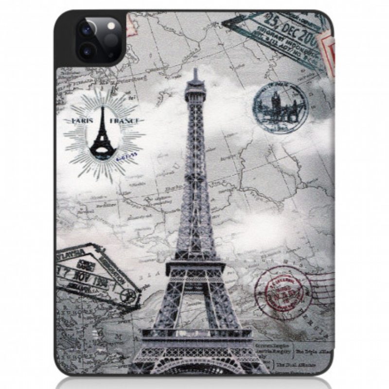 Puhelinkuoret iPad Pro 11" (2022) Eiffel-tornin Kynäteline