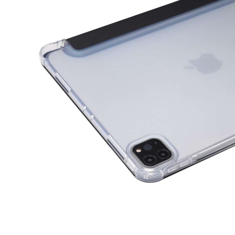 Puhelinkuoret iPad Pro 11" (2022) Keinonahka Ja Läpinäkyvä Takaosa