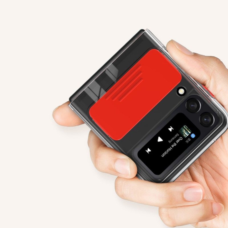Case Samsung Galaxy Z Flip 3 5G Kotelot Flip Valokuvamoduulin Rengas Ja Kansi