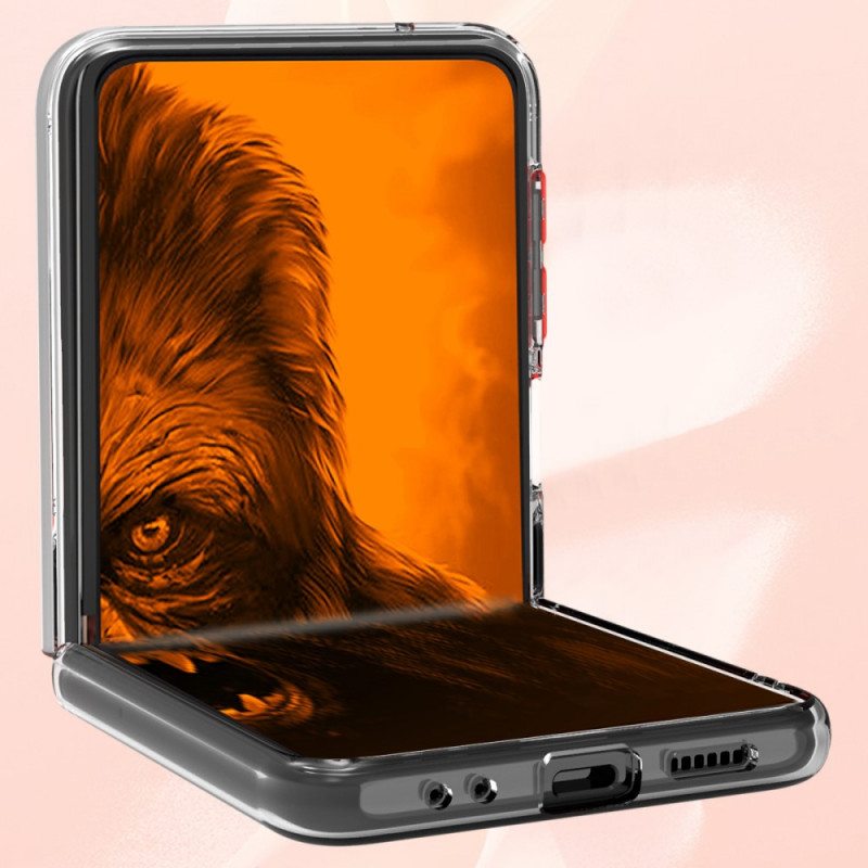 Case Samsung Galaxy Z Flip 3 5G Kotelot Flip Valokuvamoduulin Rengas Ja Kansi