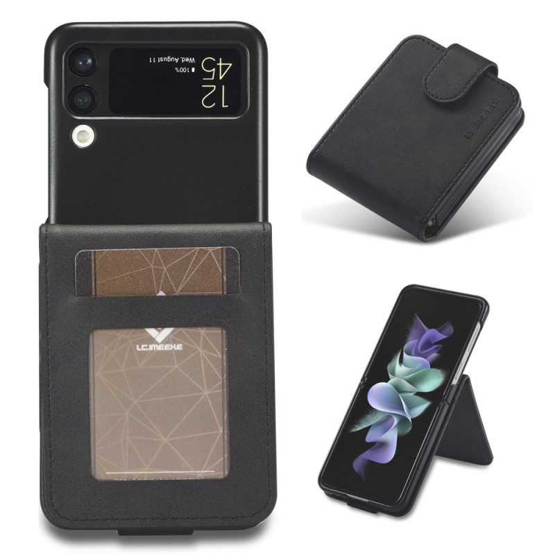 Kuoret Samsung Galaxy Z Flip 3 5G Kotelot Flip Korttikotelo Ja Lukko Lc.imeeke