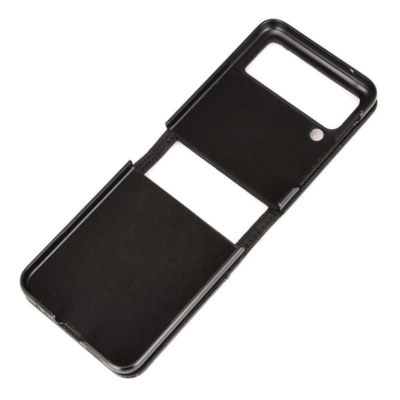 Kuori Samsung Galaxy Z Flip 3 5G Kotelot Flip 3d Design Korttikotelo