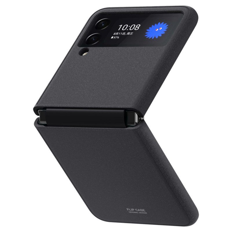 Kuori Samsung Galaxy Z Flip 3 5G Kotelot Flip Hiekkapuihkutyyli
