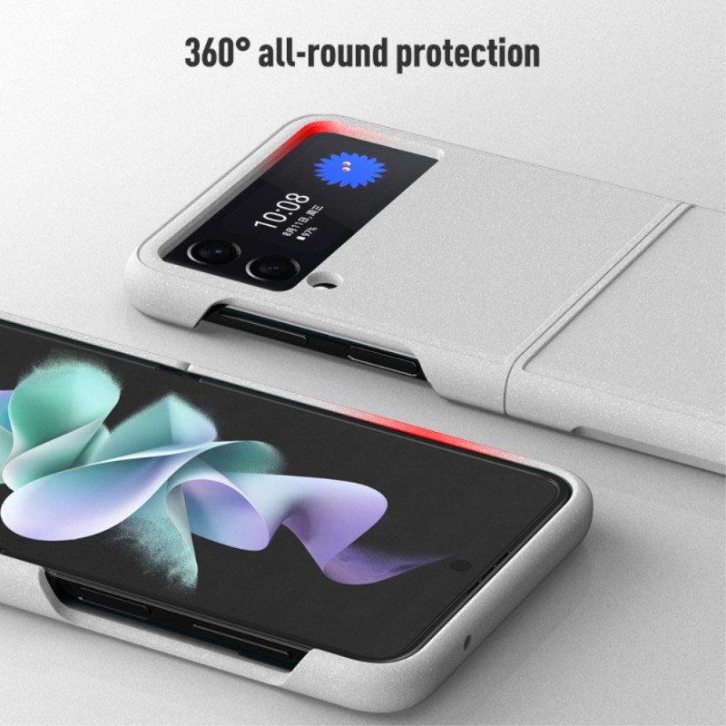 Kuori Samsung Galaxy Z Flip 3 5G Kotelot Flip Hiekkapuihkutyyli