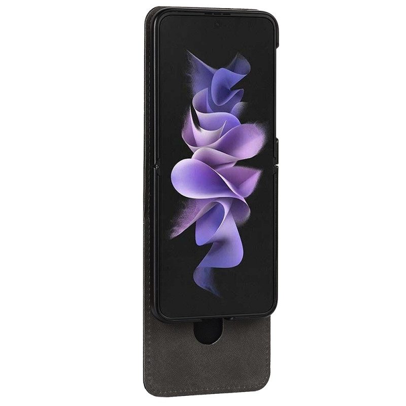 Kuori Samsung Galaxy Z Flip 3 5G Kotelot Flip Monitoiminen