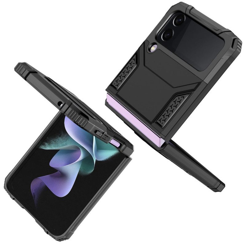 Kuori Samsung Galaxy Z Flip 3 5G Kotelot Flip Renkaan Kestävä