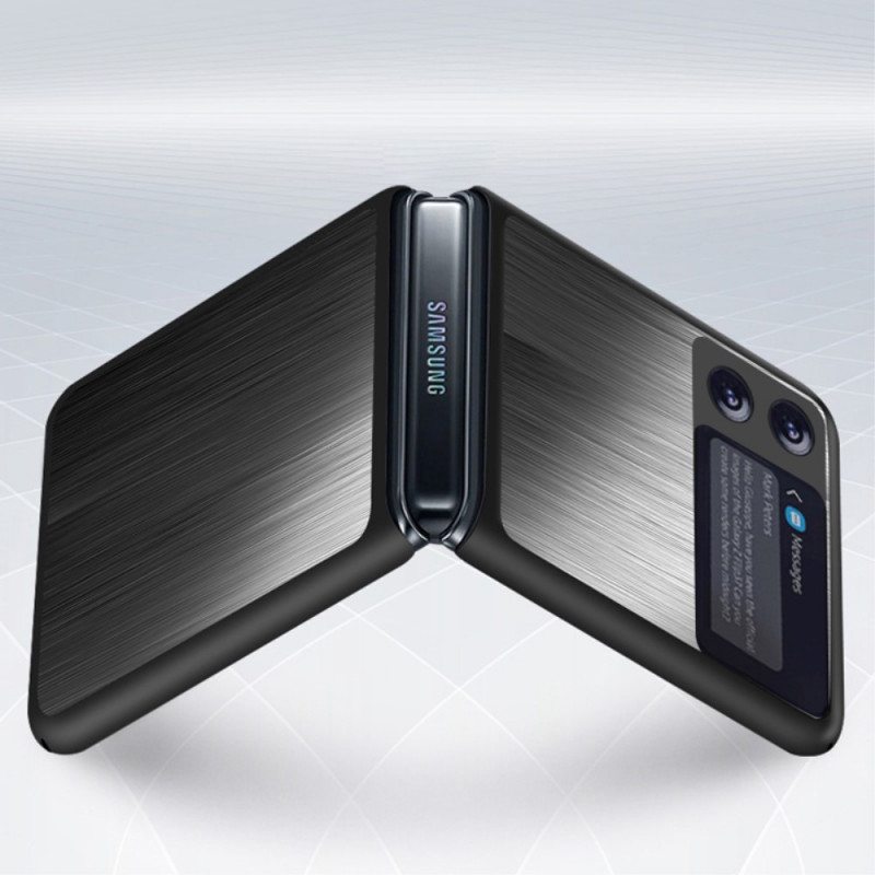 Kuori Samsung Galaxy Z Flip 3 5G Kotelot Flip Ruostumaton Harjattu