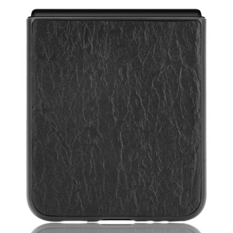 Kuori Samsung Galaxy Z Flip 3 5G Kotelot Flip Suunnittelija Nahkaefekti